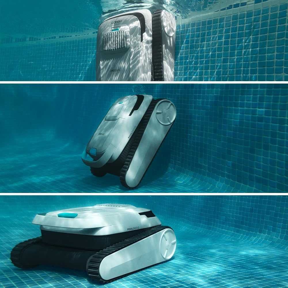 Робот-пилосос для басейну Cecotec Conga Pooldroid 5000 (100 м2)