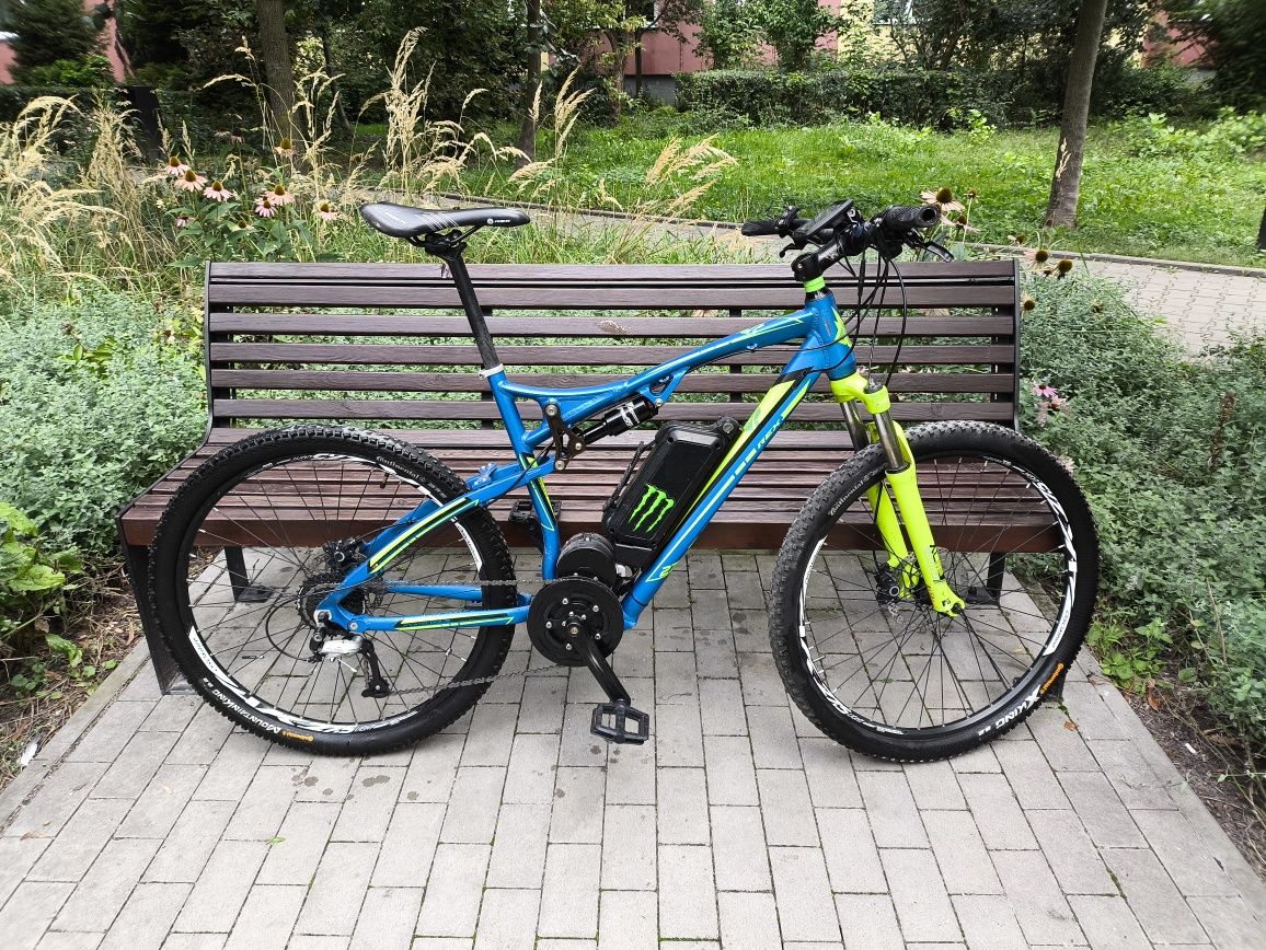 Rower elektryczny bergstraiger M 27.5 MTB treking full suspension nowe