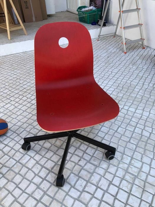 Cadeira escritório madeira