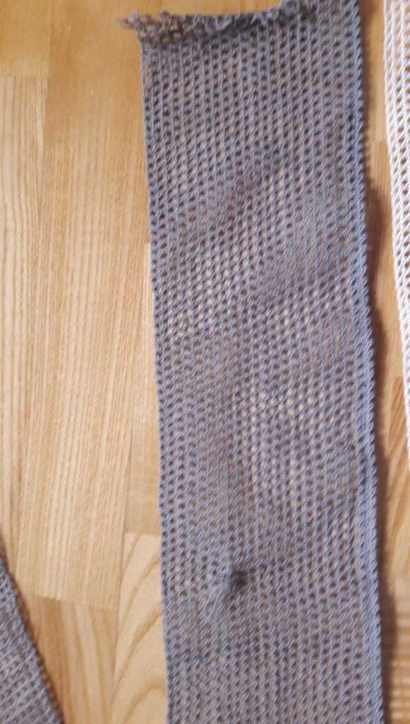 Koronka bawełniana ecru 10,5/95 cm-khaki 11,5/150 cm bluzka sukienka