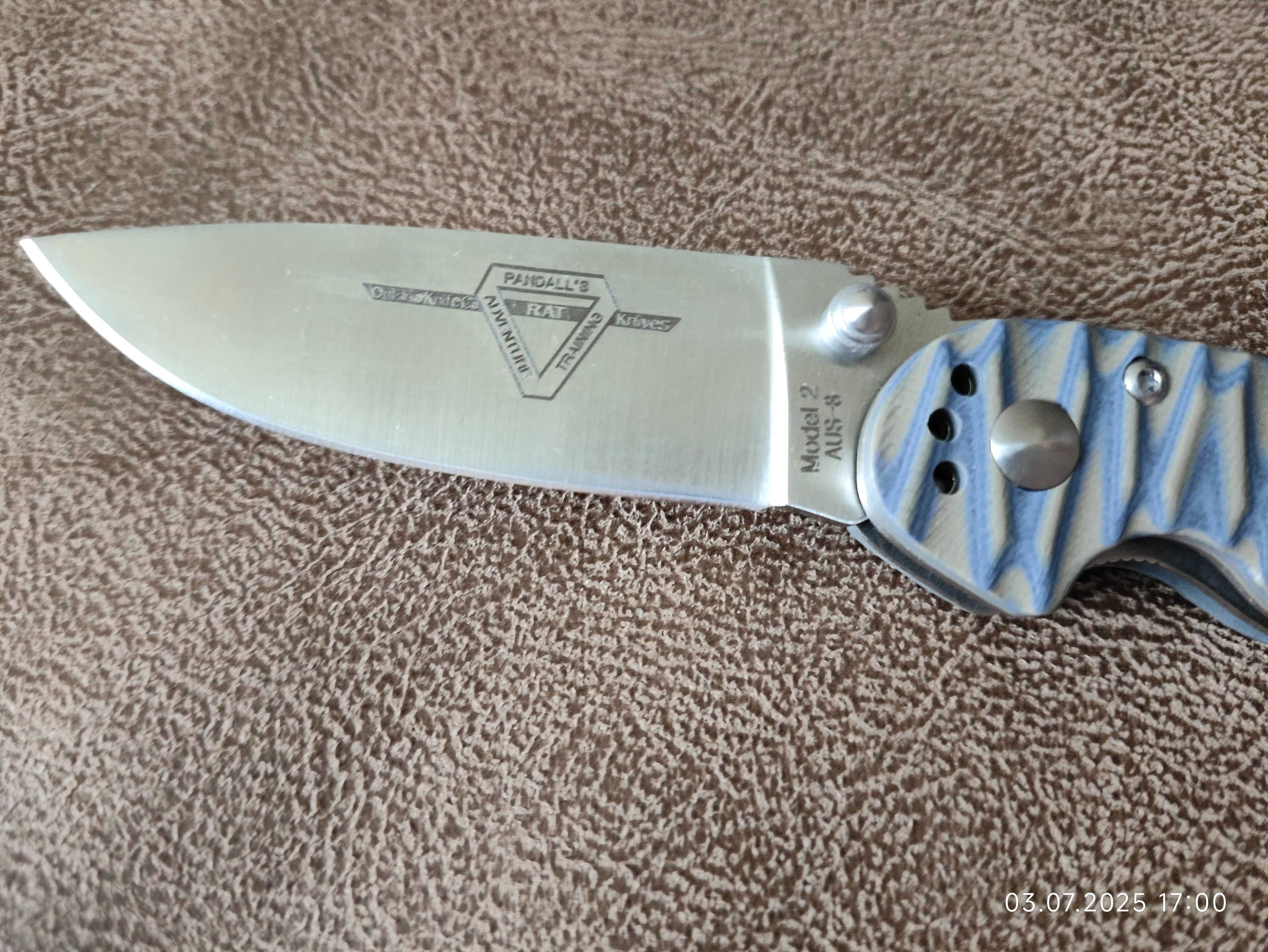 Ніж складаний"Ontario RAT"model-1 та model-2,для садових робіт та дачі