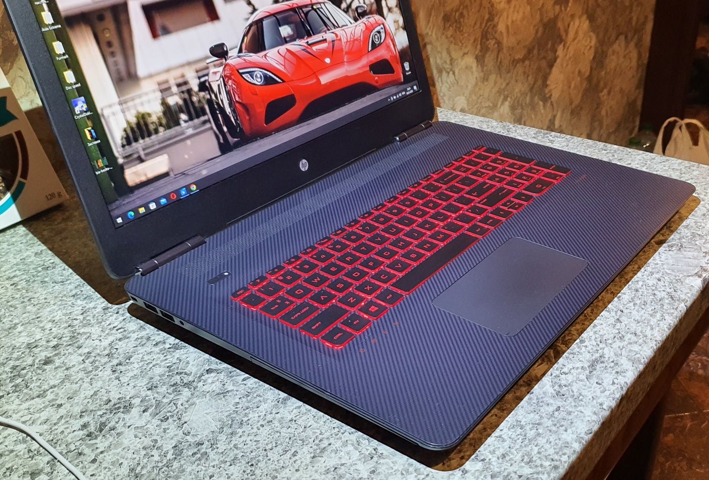 17.3 Ips 1050ti i7 7700 ssd/+1tb hdd 8gb HP Omen В Новому стані+Гарант