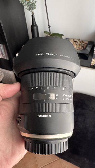 Lente Tamron 10-24mm F/3.5-4.5 Di II VC HLD
