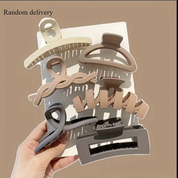 Зажими, заколки для волосся, набором та окремо