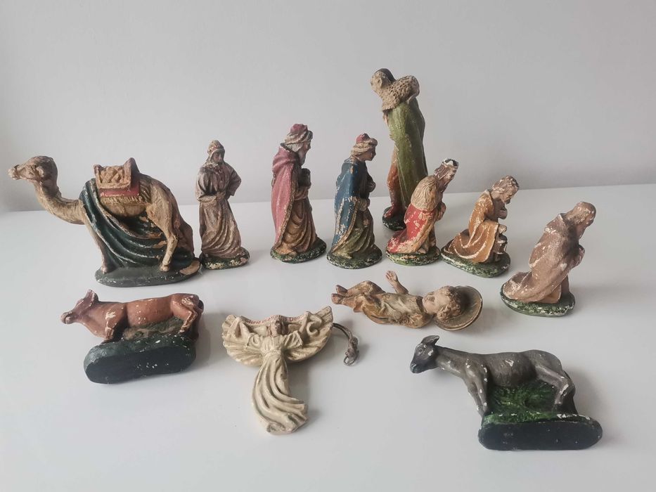 Stara przedwojenna Szopka Bożonarodzeniowa