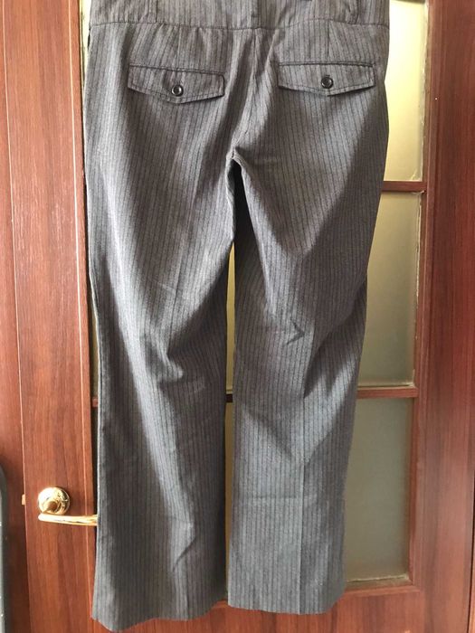 Сірі класичні брюки з заниженою талією, бренд Zero, 52р.