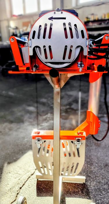 Nowa przenośna piła taśmowa ciesielska stolarska