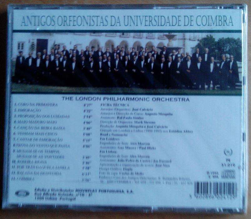 2 CDs - Coro dos Antigos Orfeonistas da Universidade de Coimbra, Raros