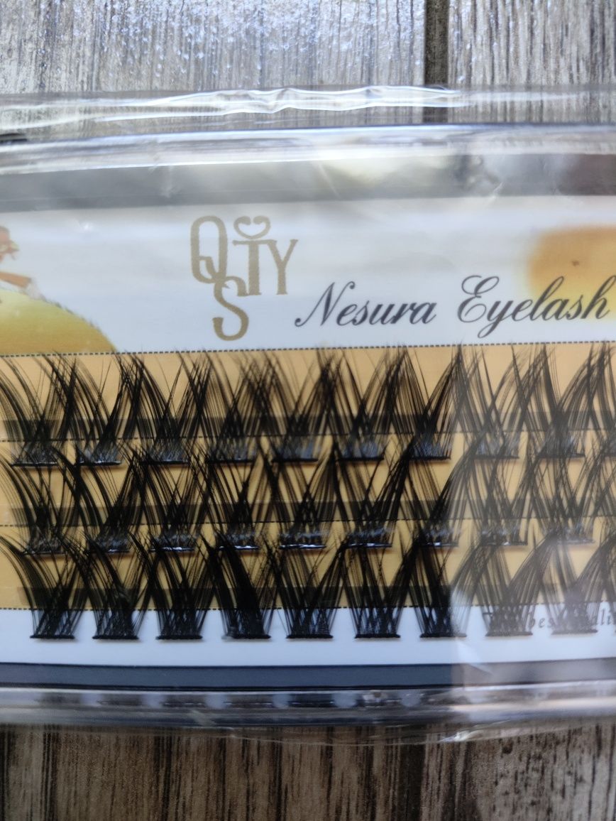 Wiązki rzęs naturalne