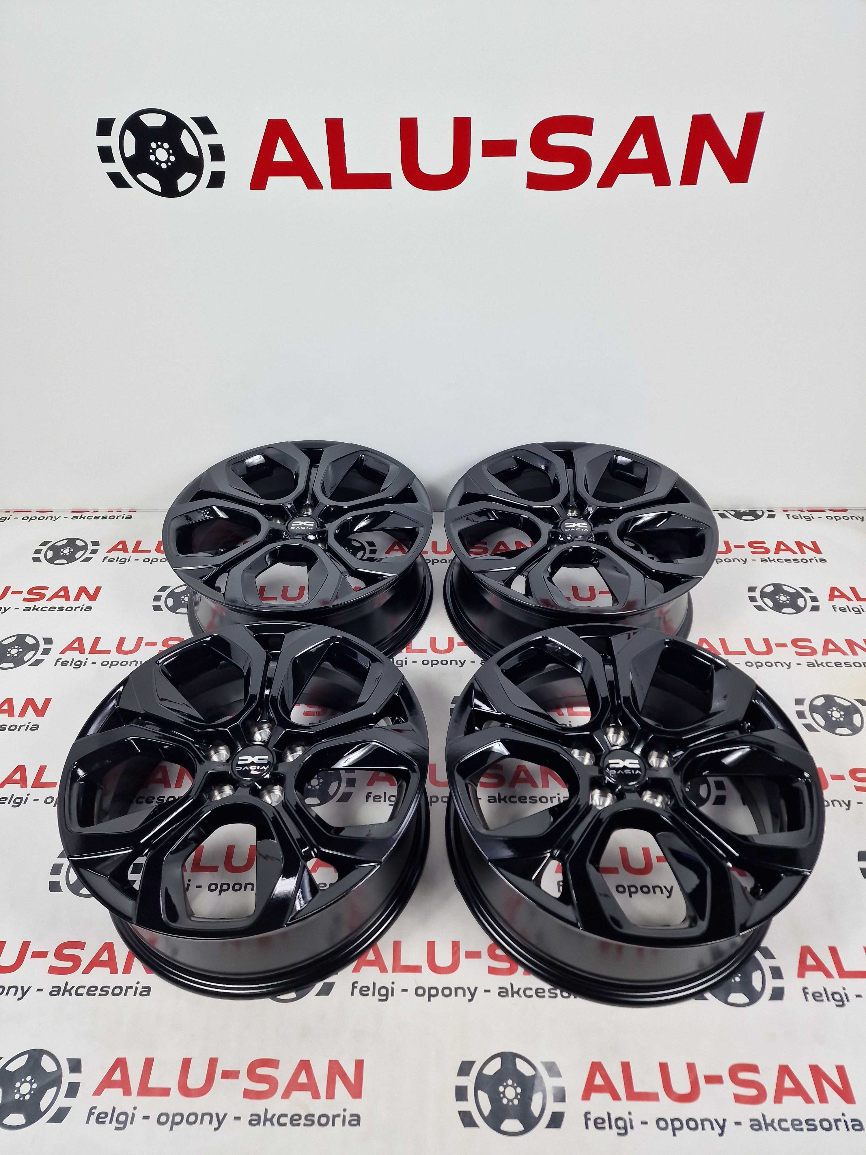 NOWE alufelgi DACIA 18" 5x114,3 Duster - Czarne