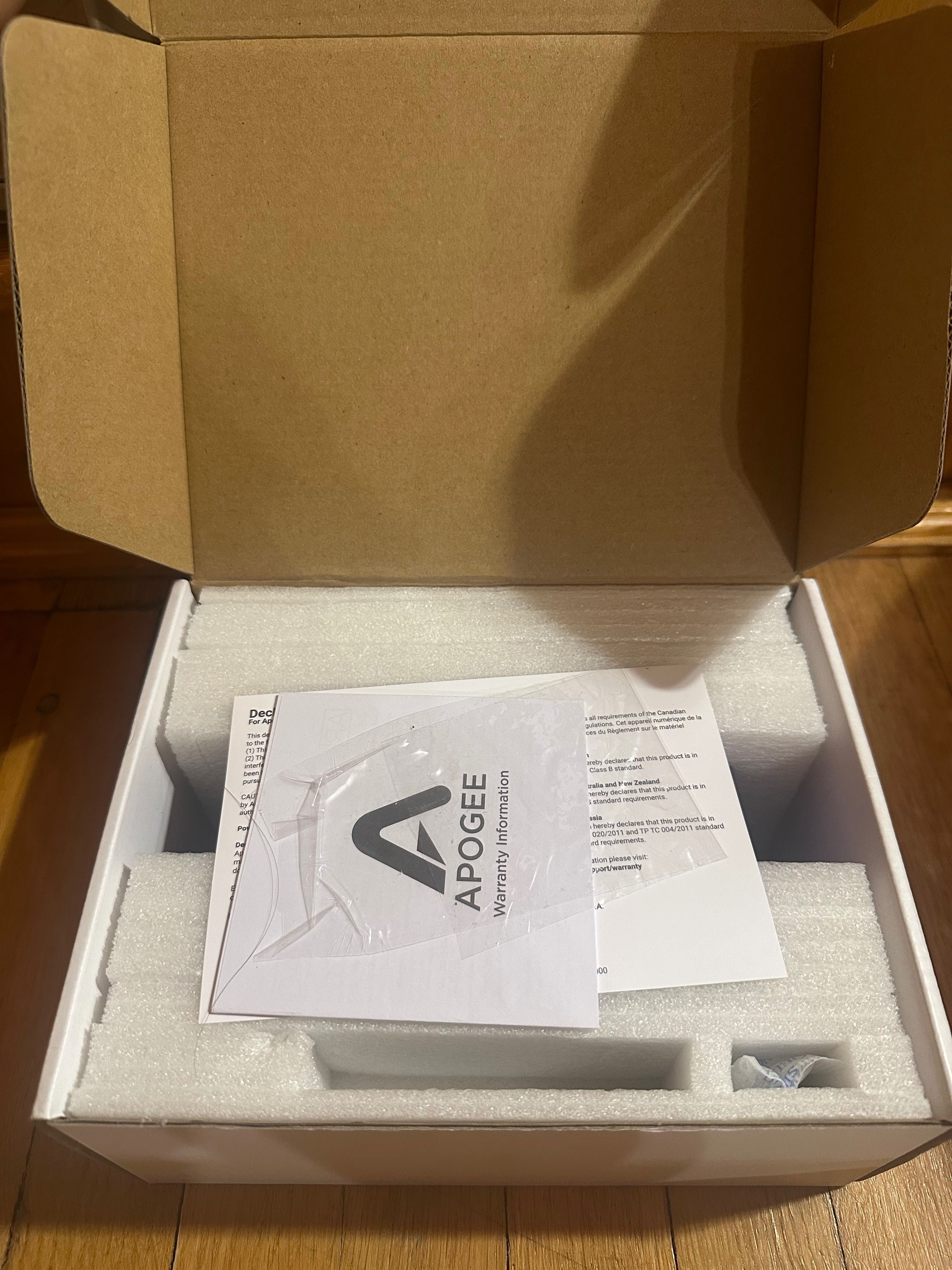 APOGEE BOOM Interfejs audio XLR USB C/A DSP 2 IN x2 OUT