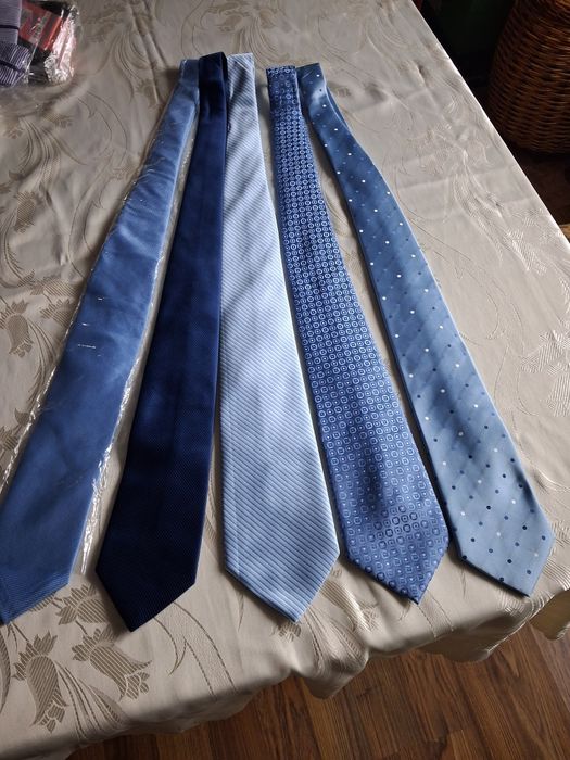Zestaw krawatów męskich nowy bez metki