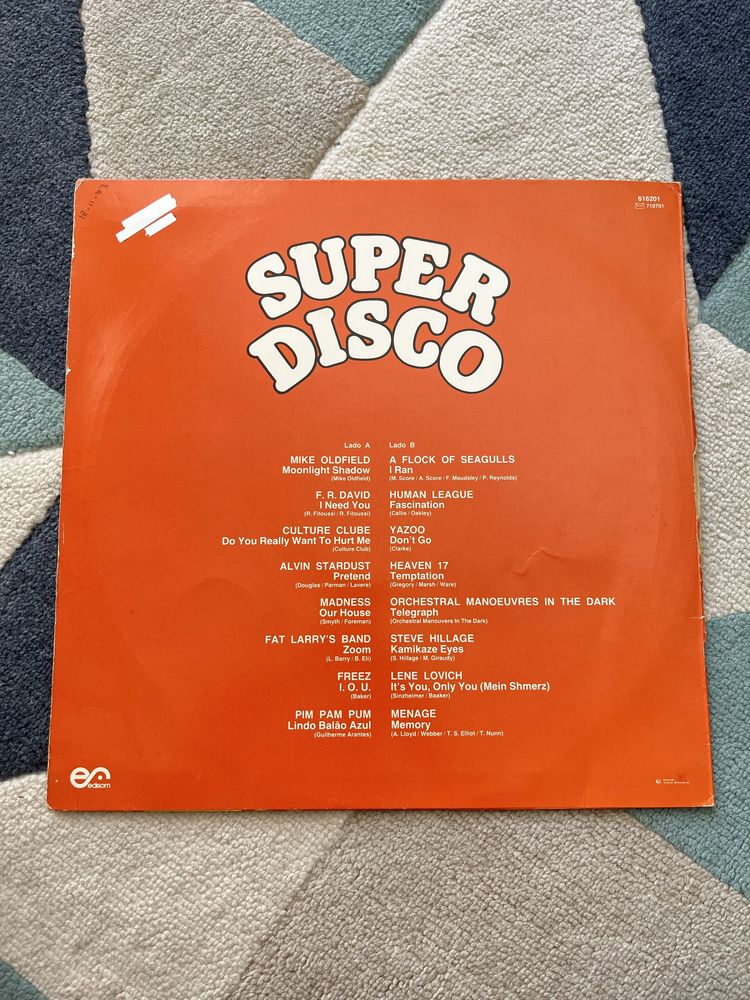 Vinil LP Super Disco
