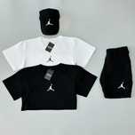 Комплект Air Jordan | 2 Футболки + Шорти + Кепка | Літо 2025