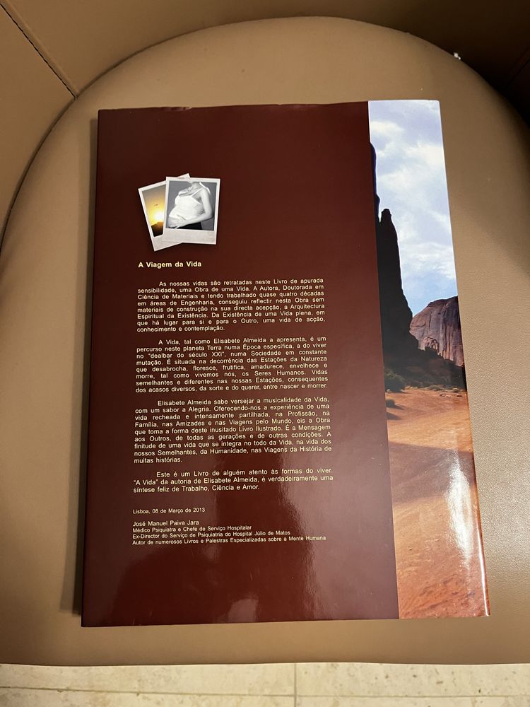 2 sLivros Viagens e 1 Livro A Vida - Elizabete Almeida