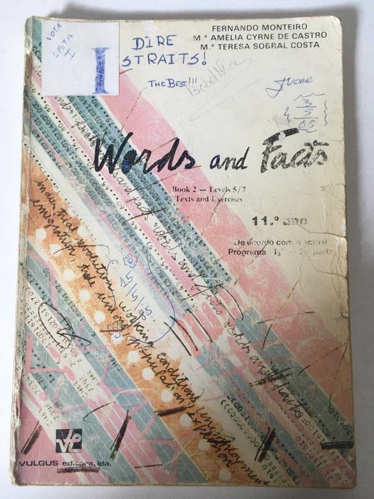 Livro - Words and Facts (11º Ano) (Antigo)