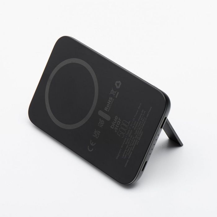 Powerbank zgodny z MagSafe Blue Star 5000 mAh 2A 5W W0553 czarny