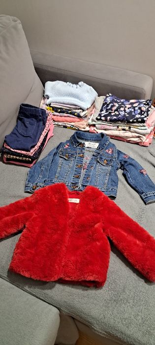 Paczka ubranek dla dziewczynki rozmiar 92