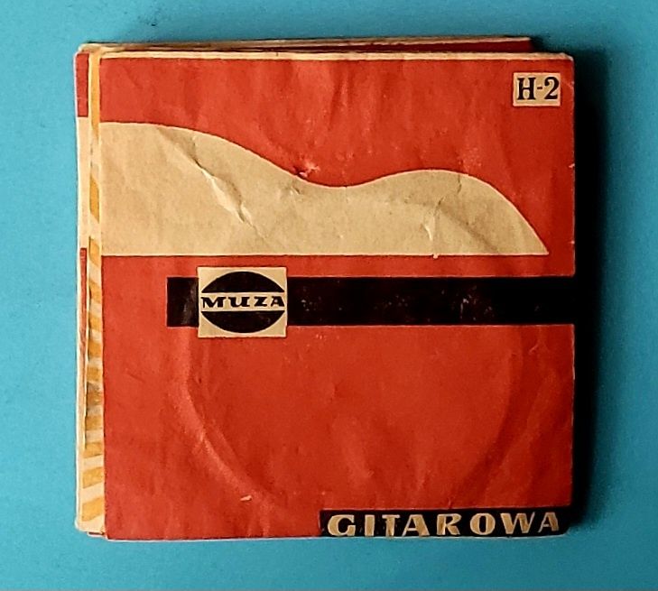 Stare(nowe) unikatowe struny do gitary akustycznej MUZA l. 80-te XX w!