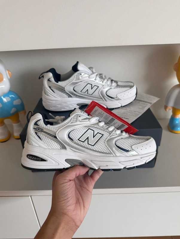 Srebrny*Upominek Damskie New Balance530 UnisexTrampki roz. 44