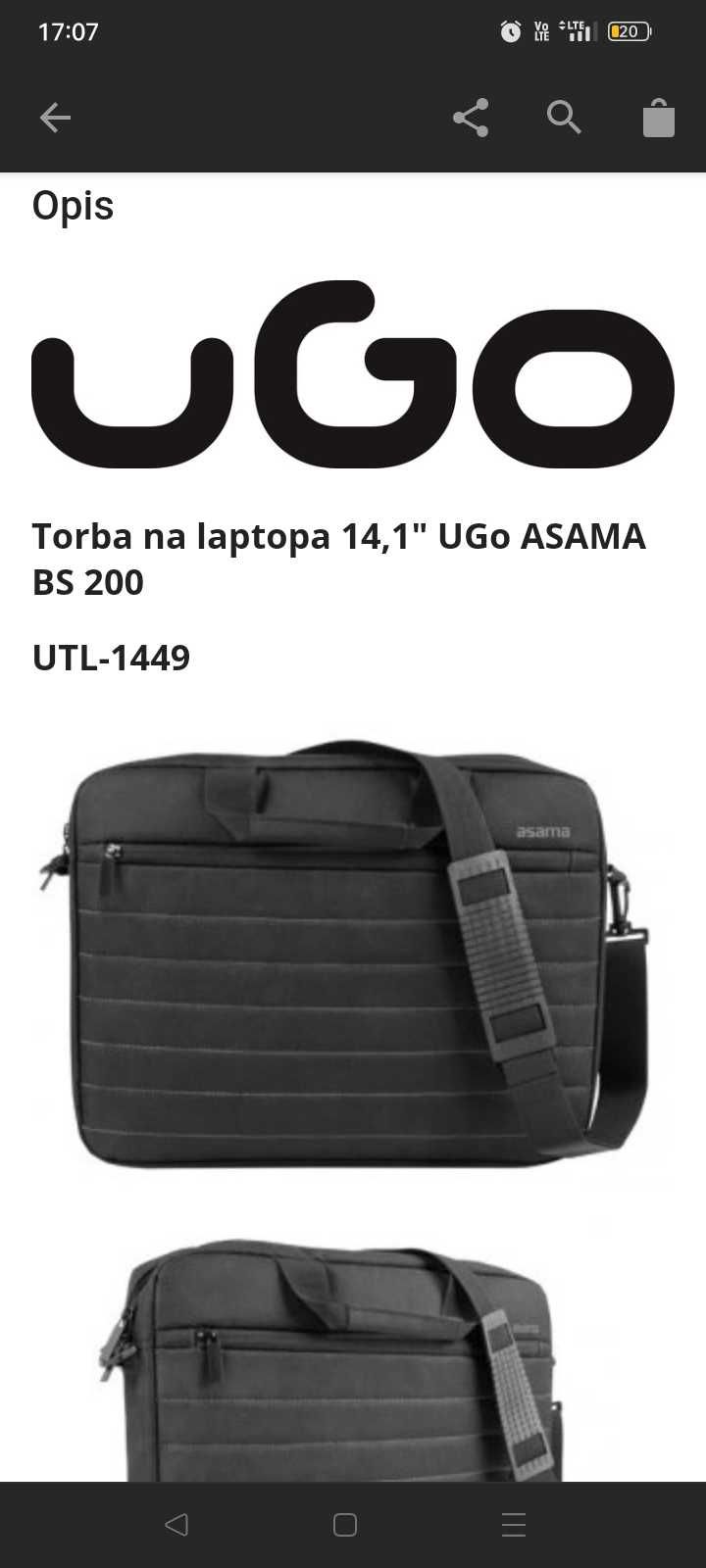 Torba do laptopa 14,1''