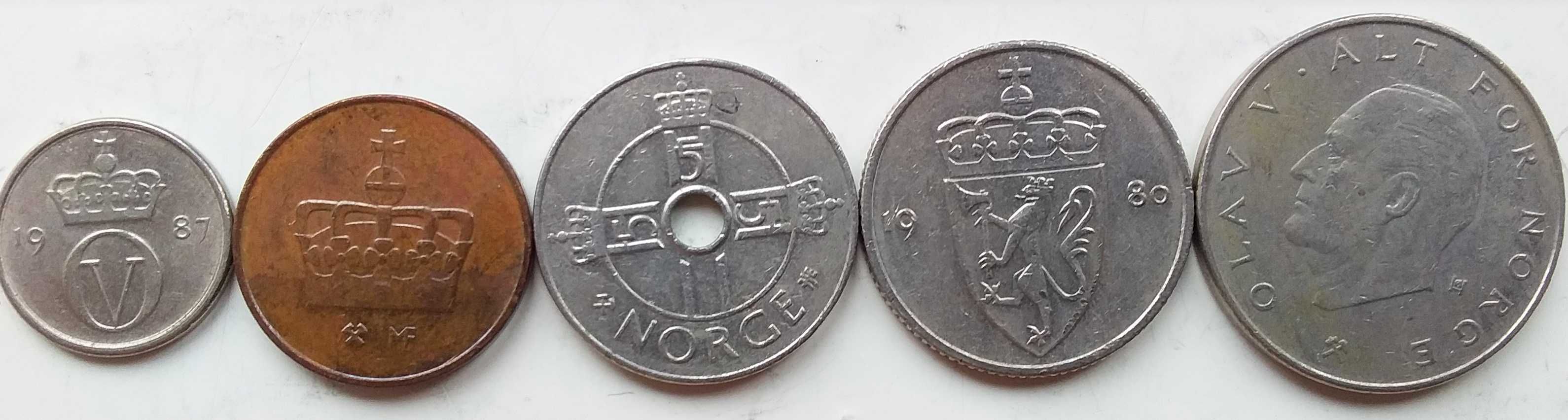 Наборы монет Нидерландов, Норвегии, Франции и Швеции