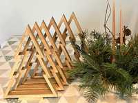 Drewniana choinka dekoracyjna - poczuj Magię Świąt