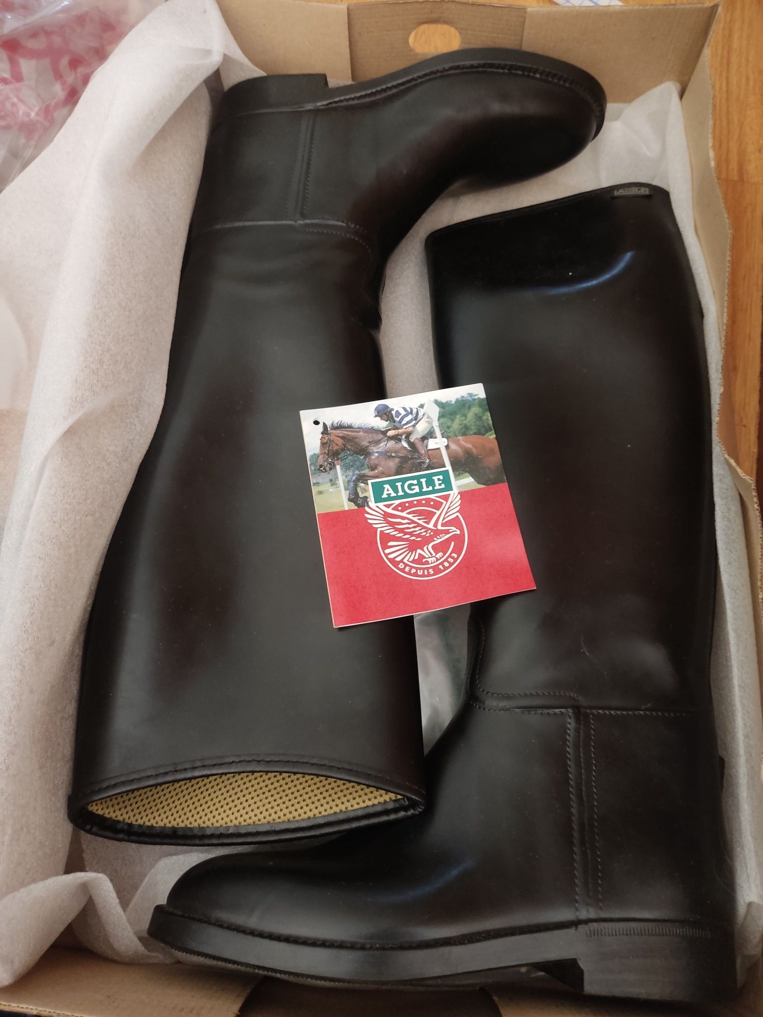 Botas equitação Aigle T37
