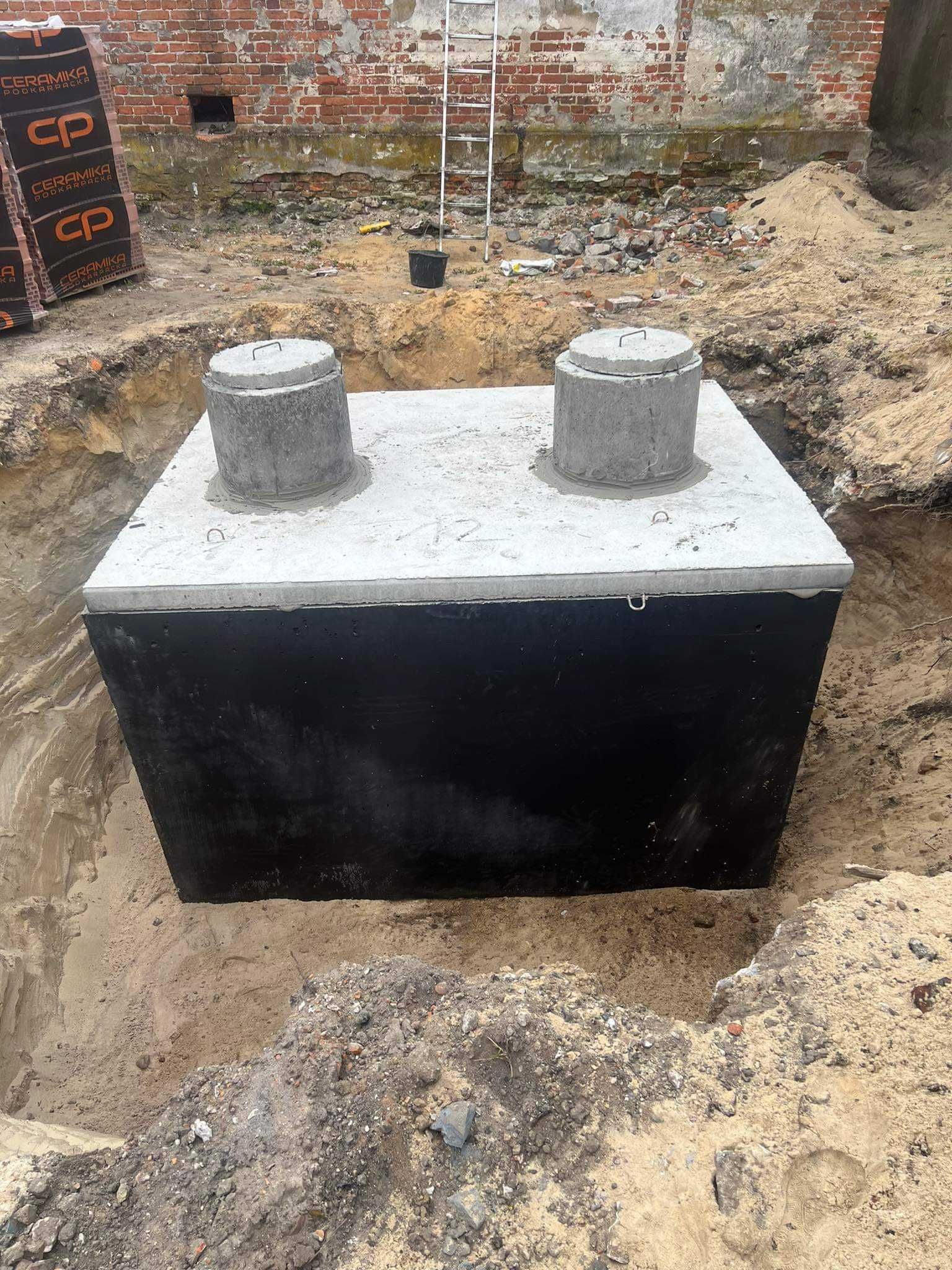 Szczelne szamba, zbiorniki betonowe 12m3