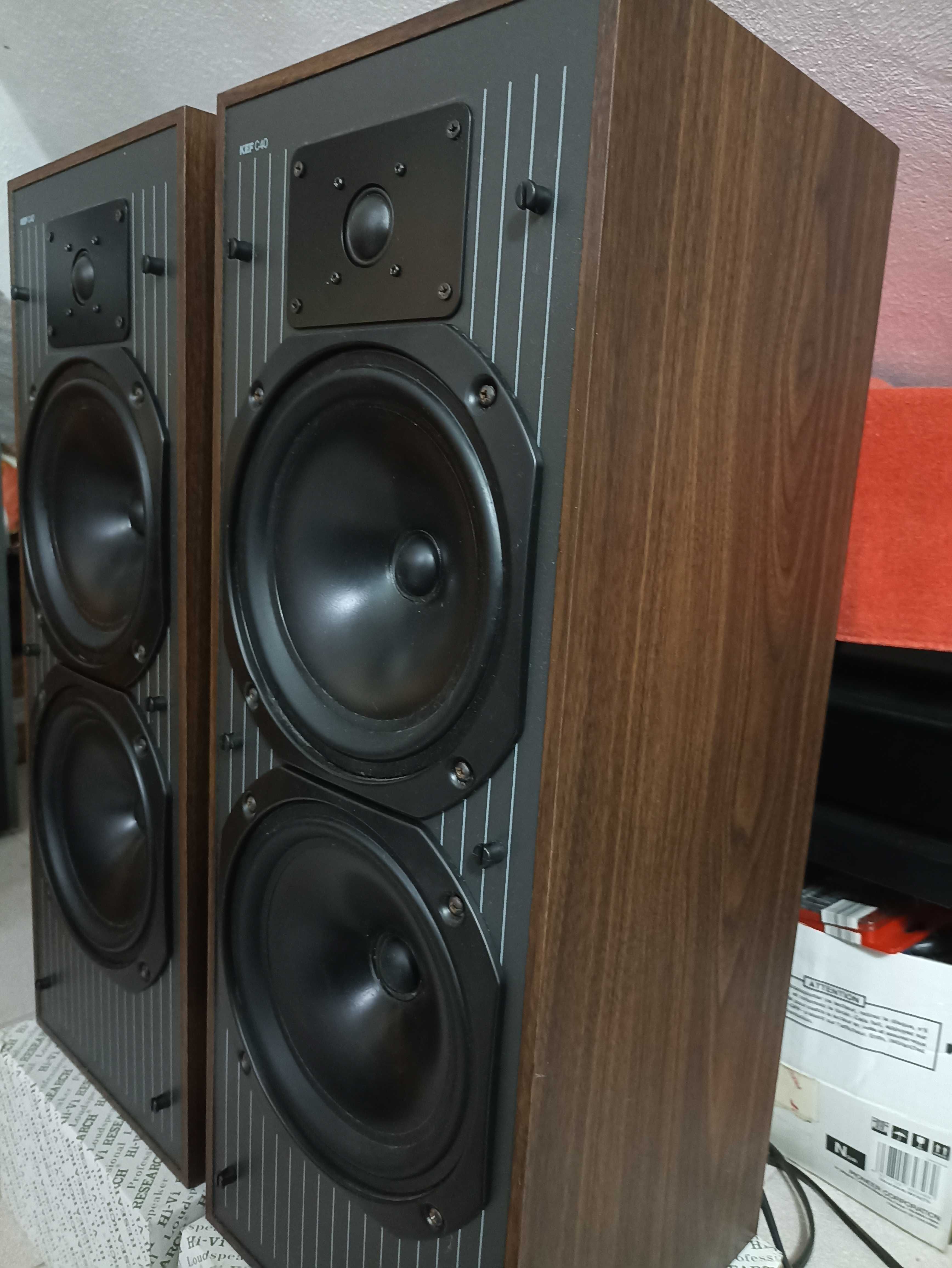 Colunas Vintage KEF C40