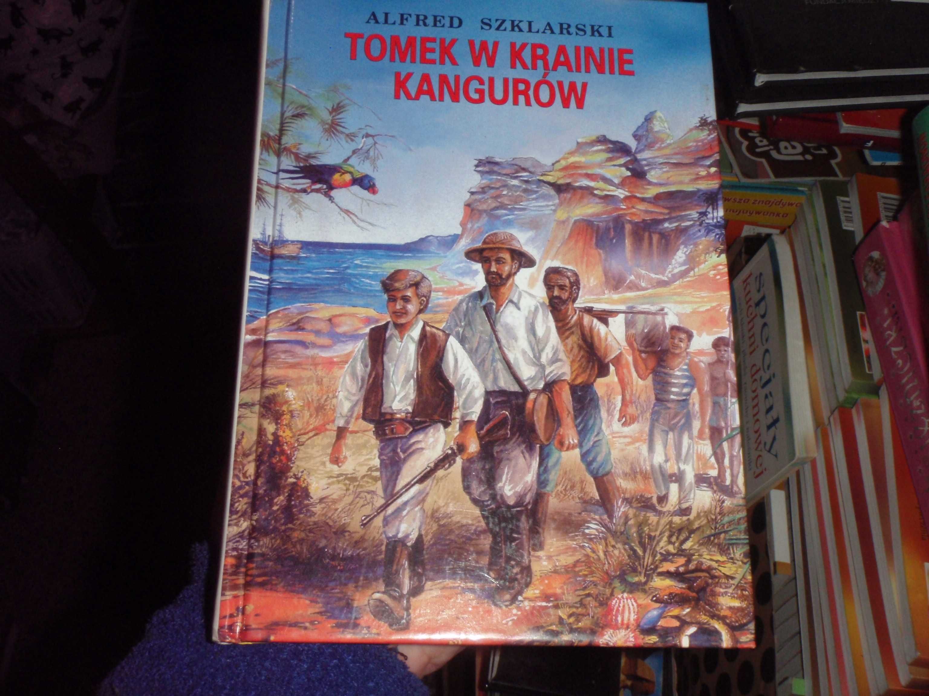 Tomek w Krainie Kangurów Alfred Szklarski twarde okładki