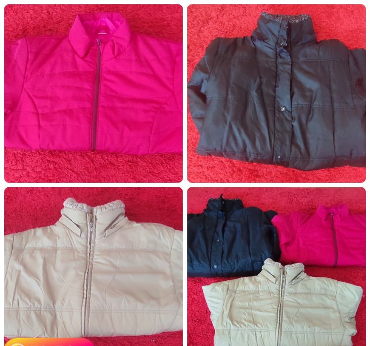 Oportunidade: Conjunto de 3 casacos acolchoados, L