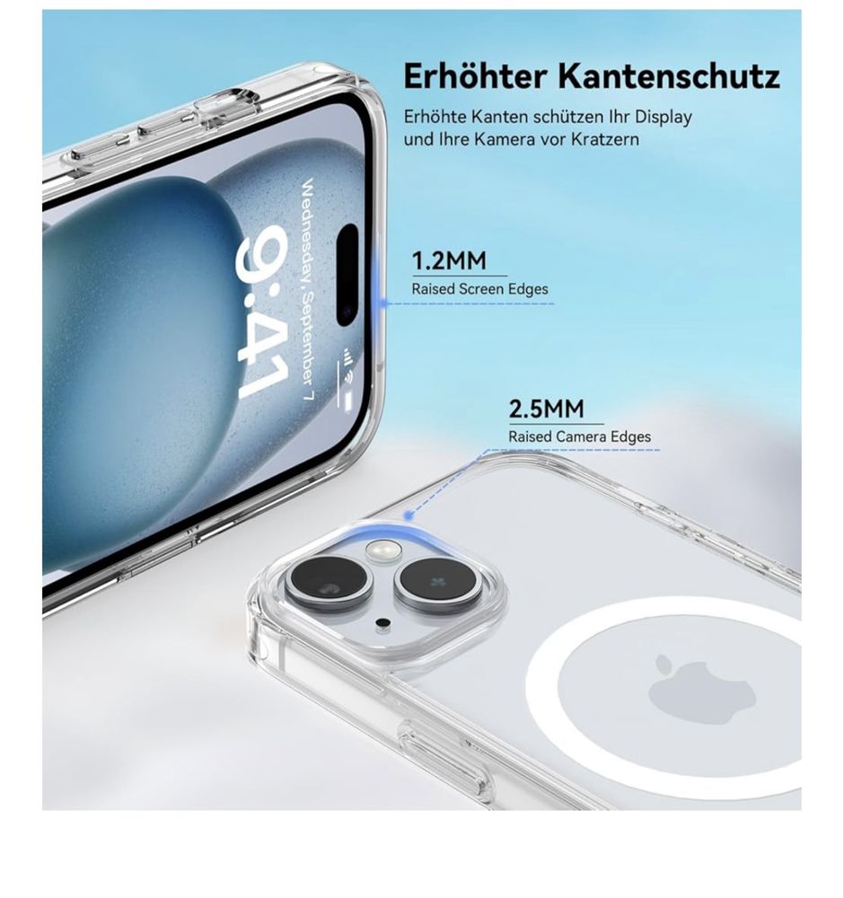 Capa para iPhone 16e / 15/14 / 13