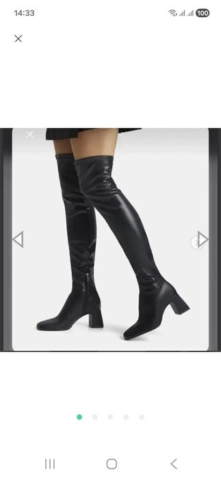 Ботфорти нові Bershka