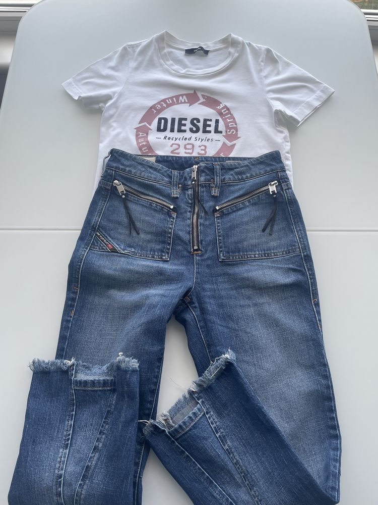 Джинси Diesel, Slim High Waist, W26-L30