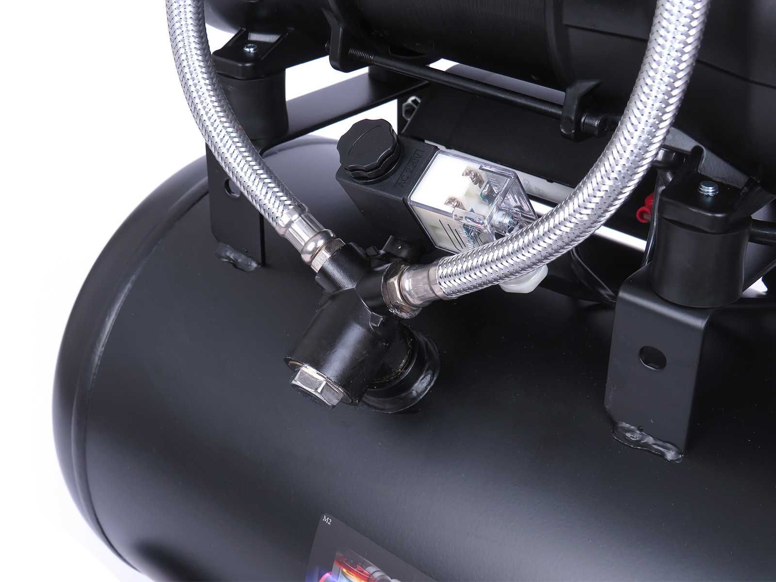 KRAFT&DELE Kompresor 24l Bezolejowy 2 Tłoki 2 Pompy Sprężarka KD1390