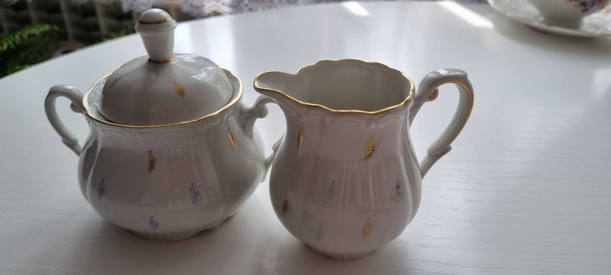 porcelana cukiernica + mlecznik Made in Germany