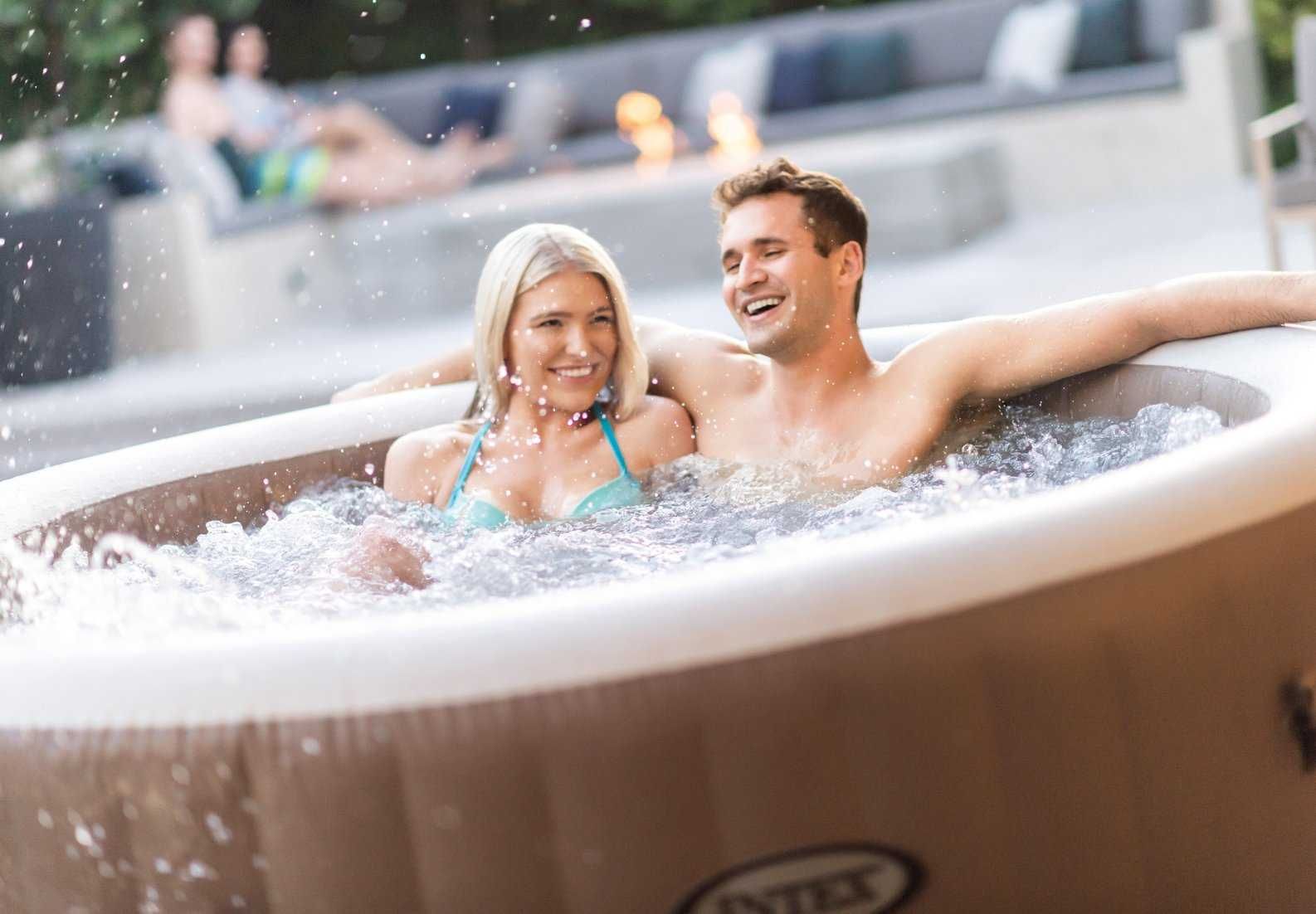 Basen z hydromasażem INTEX 28428 Pure Spa Jacuzzi dmuchane 6 osobowe