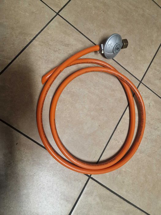 reduktor gazowy do butli 11kg opaski wąż do gazu 2m - stan bdb