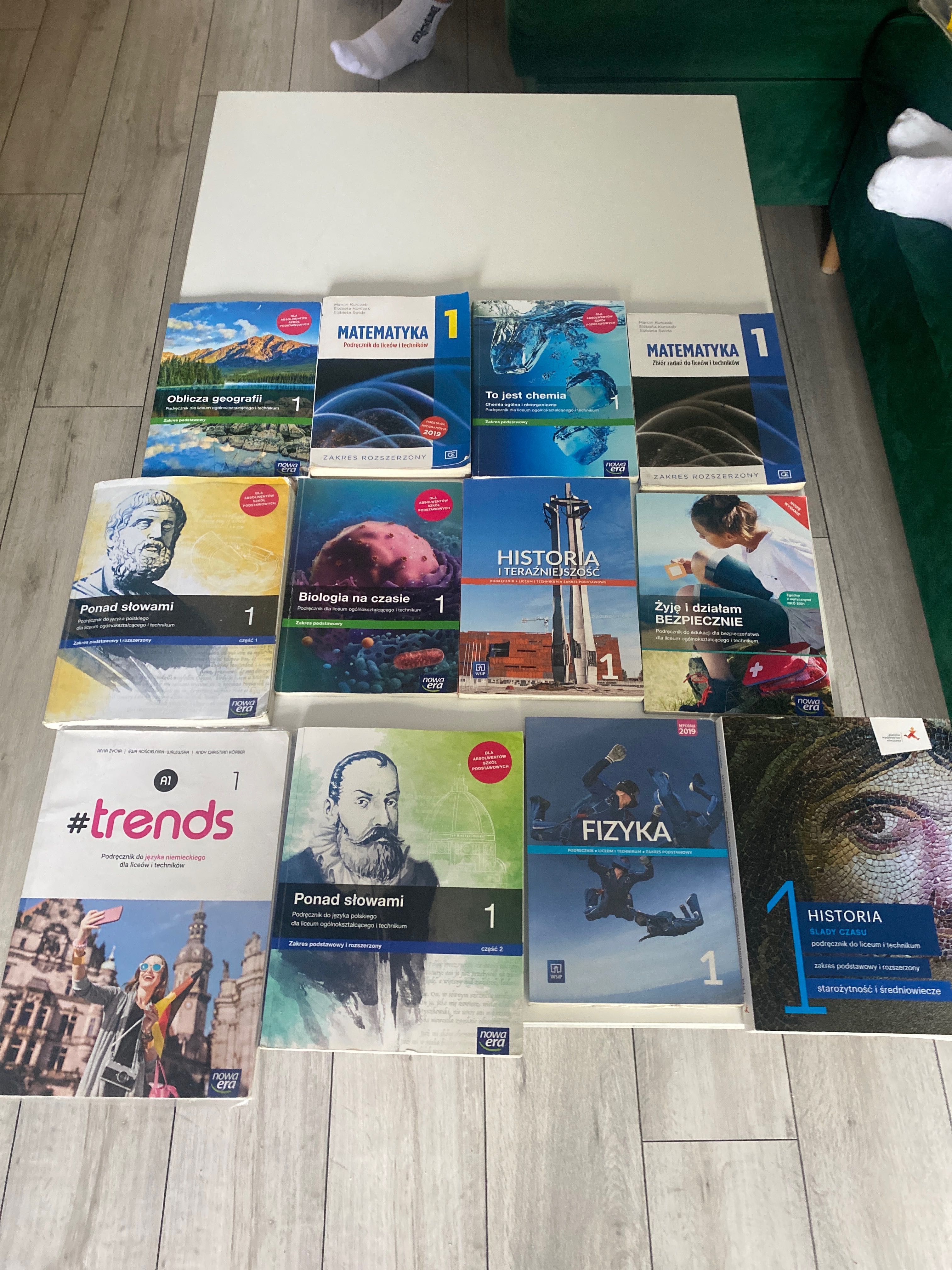 Książki do 1 klasy technikum