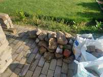 Gruz spakowany w worki