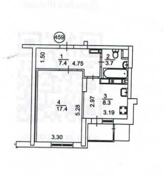 Продам свою 1-кімнатну квартиру з дизайнерським ремонтом, Донця, 2-А