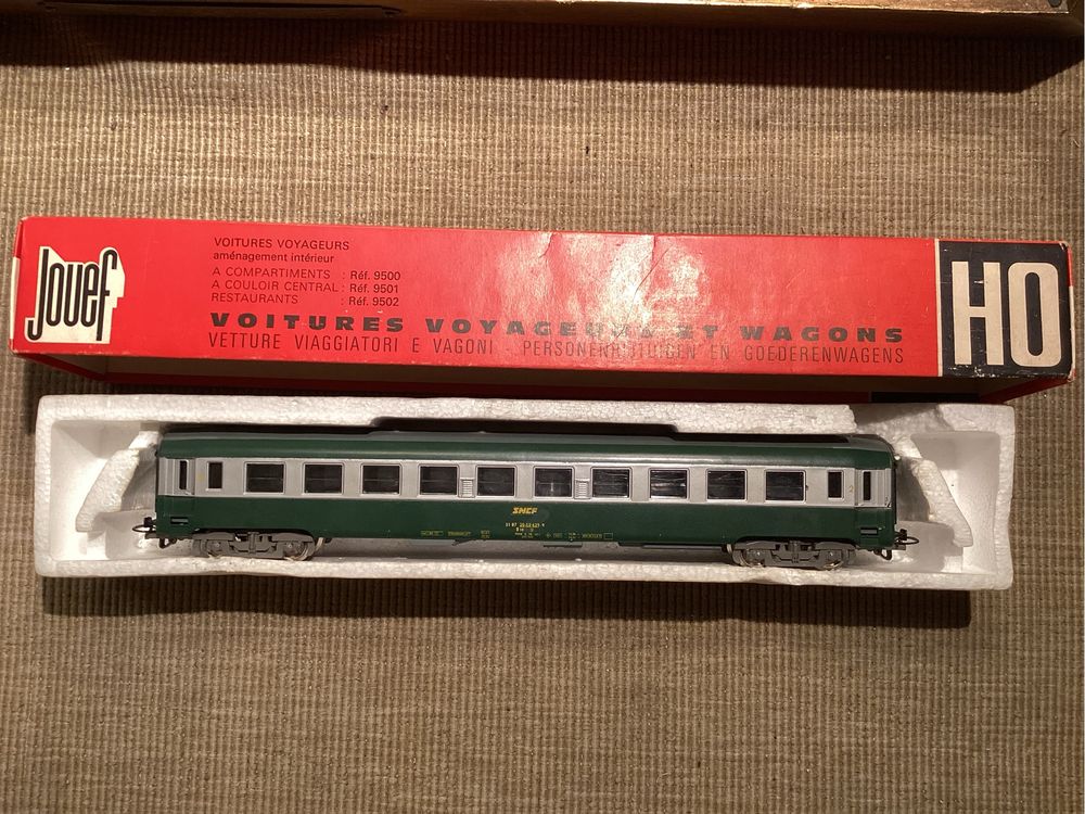 JOUEF comboio Carruagem de passageiros 2ª Classe B10 SNCF. Excelente