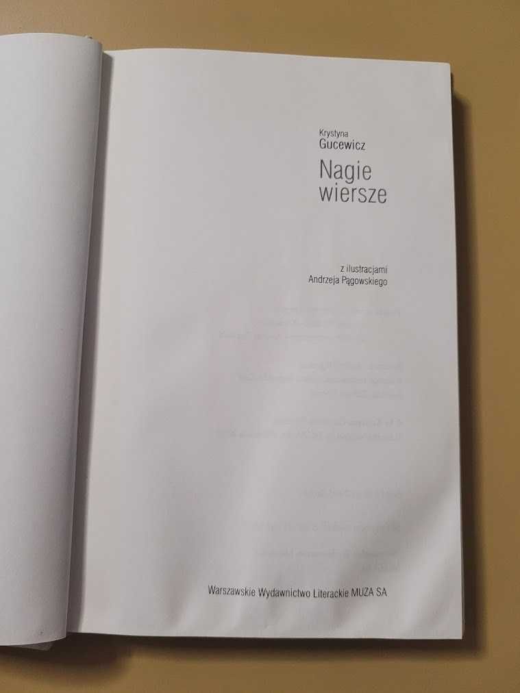 Nagie wiersze Krystyna Gucewicz