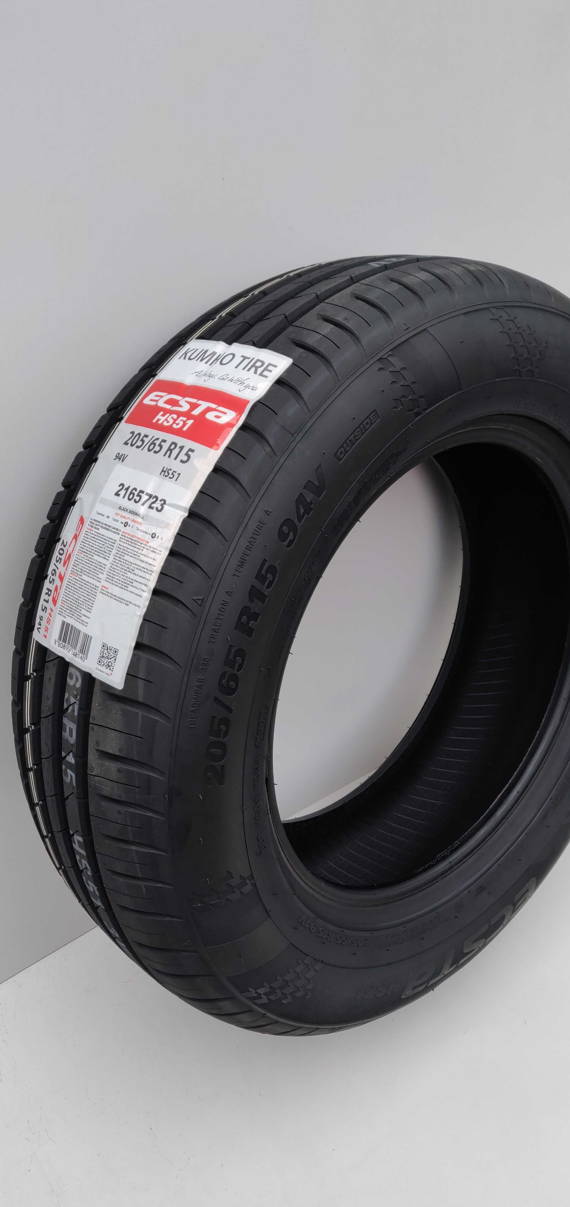 Нові шини KUMHO ECSTA HS51   205/65 R15