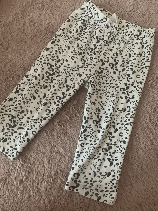 Zara getry leginsy  3/4 panterka r.110