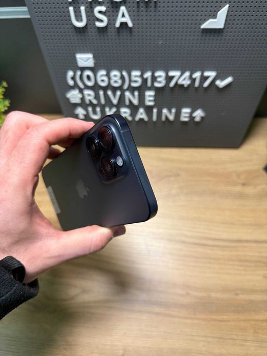 Apple Iphone 15 Pro Max 256 GB Blue Titanium Neverlock