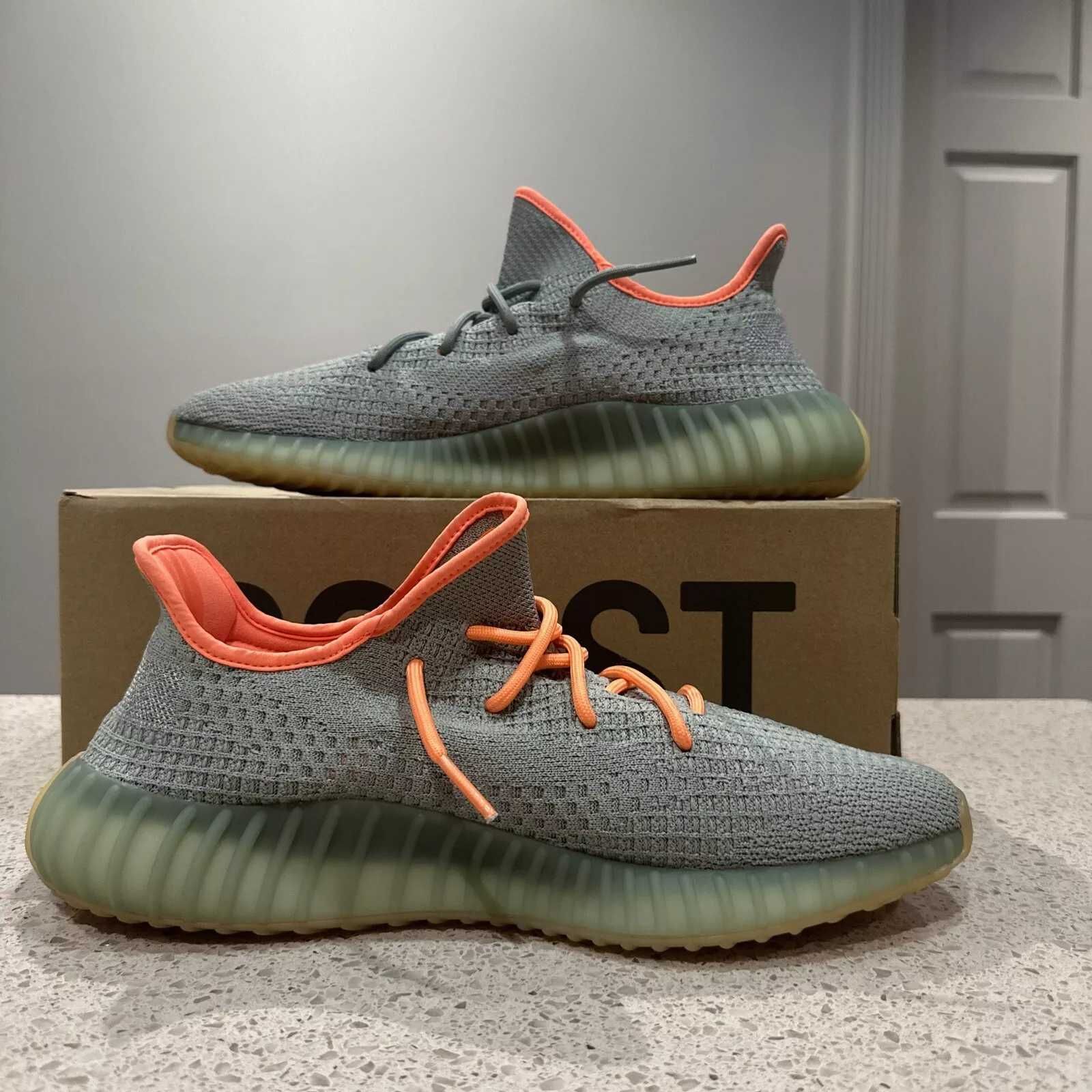 adidas Yeezy Boost 350 V2 Desert Sage (z pudełkiem po butach) R-39