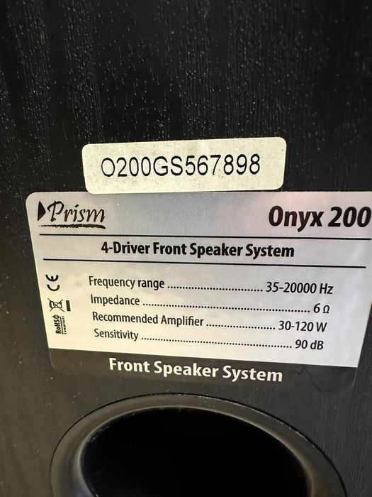 Kolumny podłogowe Prism Onyx 200