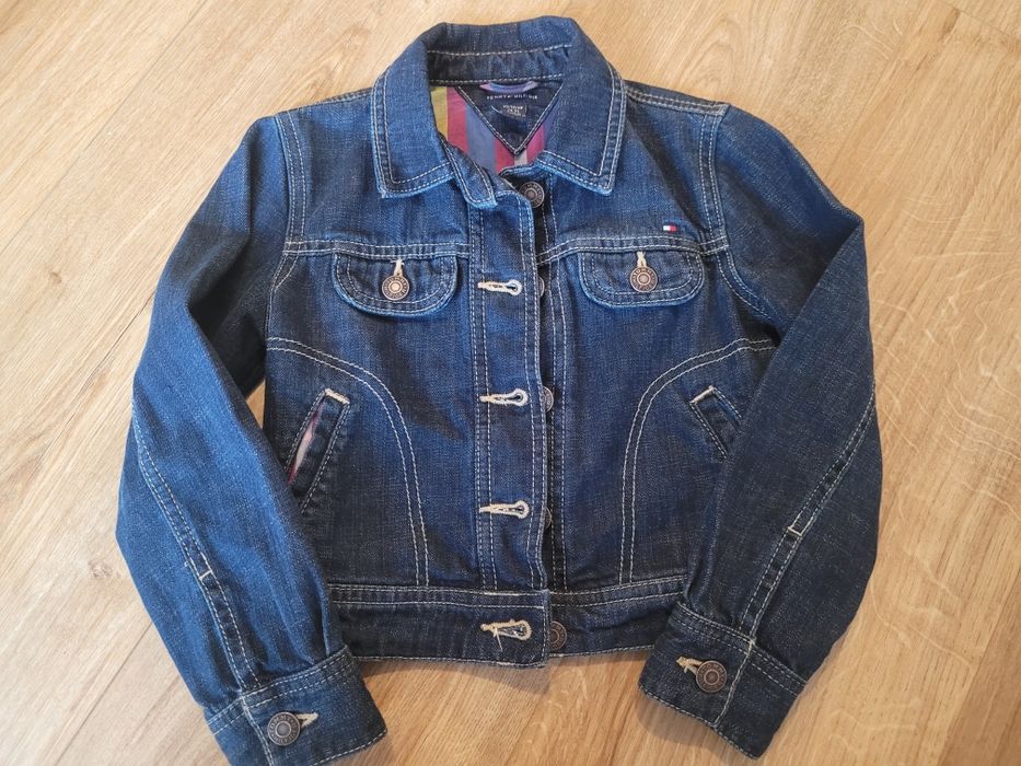 Kurtka jeansowa Tommy Hilfiger roz. 110 dla dziewczynki